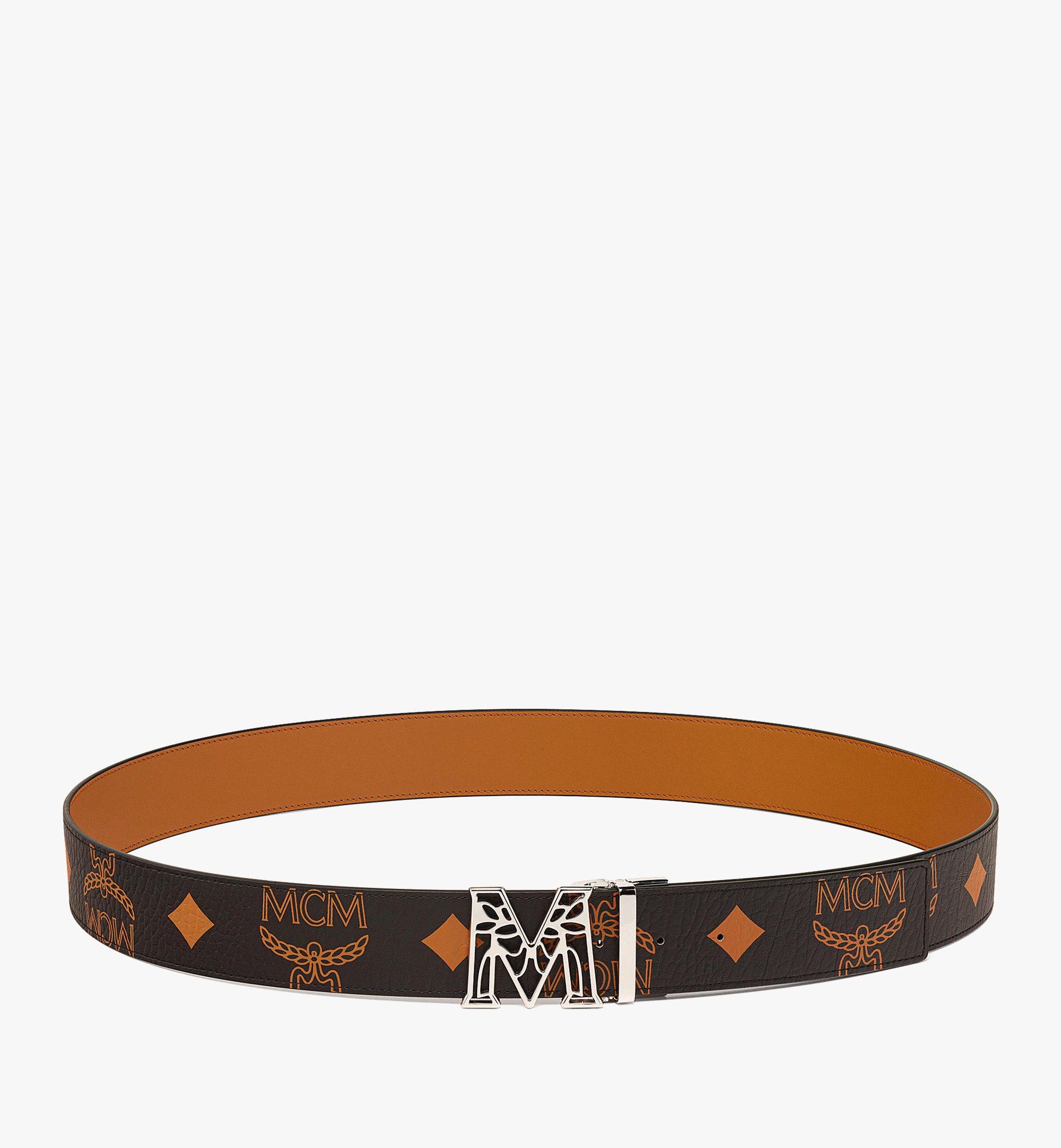 Orange mcm outlet belt